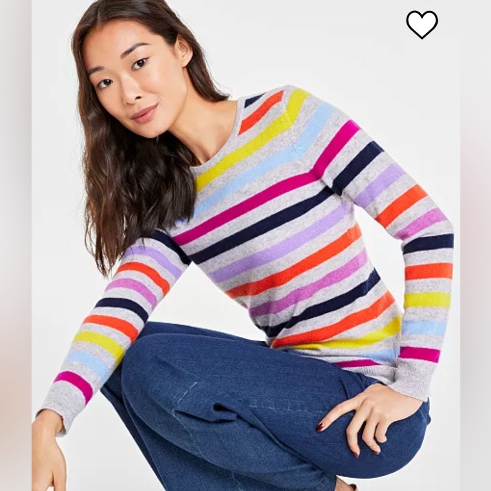 100% Cashmere Sweater Size M Charter Club